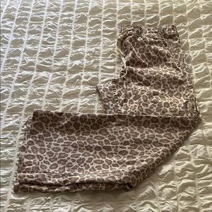TORRID NWOT LEOPARD PRINT JEANS
